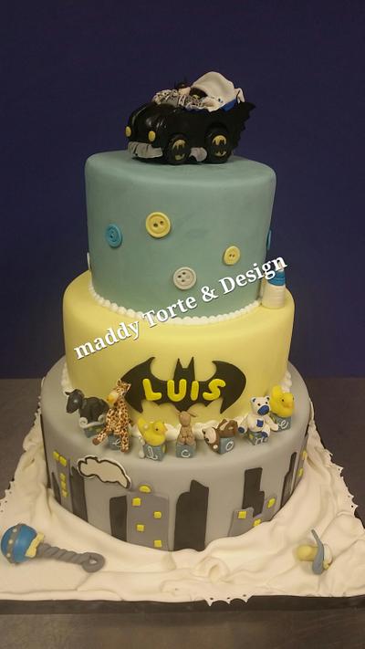 Batman baby shower - Cake by MADcrumbs