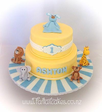Ashton's favourite blankie  - Cake by Fantail Cakes