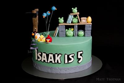 Angry Birds - Cake by Jake's Cakes