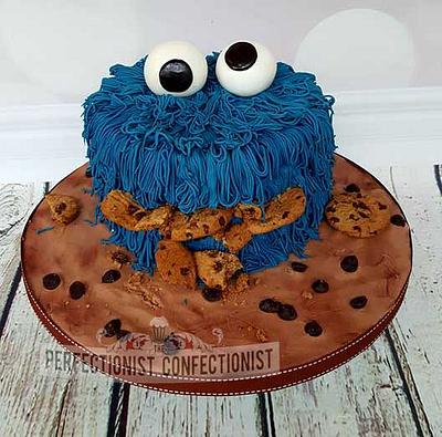 Cookie Monster!!!!! - Birthday Cake - Cake by Niamh Geraghty, Perfectionist Confectionist