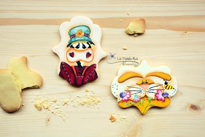 The cow and the bunny on cookies - Cake by La Favola Mia _ Alessandra 