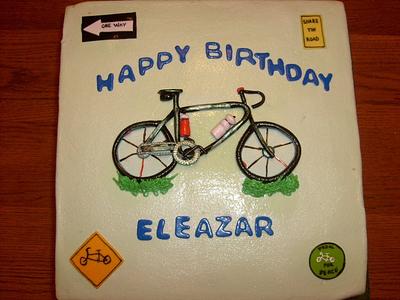 Biking Birthday - Cake by Pamela