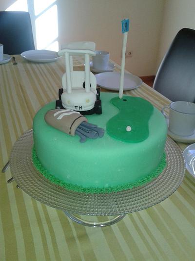 Golf cake - Cake by Ira84