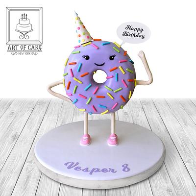 3D Gravity Doughnut Cake - Cake by Akademia Tortu - Magda Kubiś