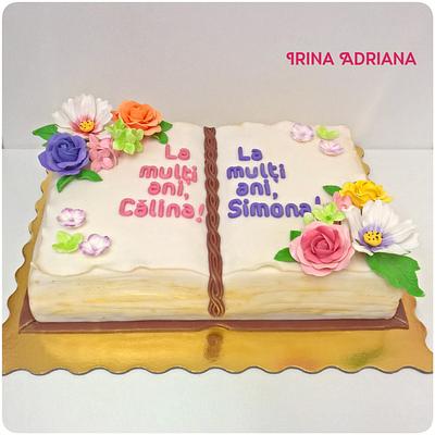 Book Cake - Cake by Irina-Adriana