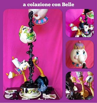 breakfast from Belle....without Belle! - Cake by maria antonietta amatiello