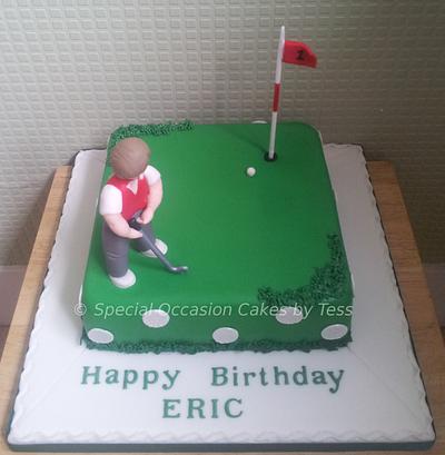 For a Golf enthusiast - Cake by Teresa Bryant