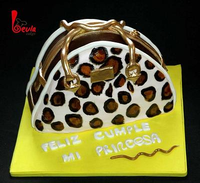 torta cartera animal print - Cake by Beula Cakes