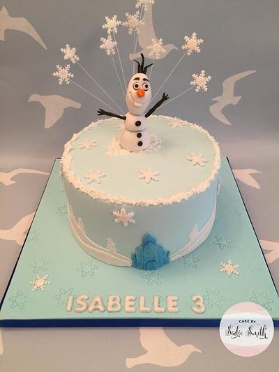 Olaf Cake - Cake by Sadie Smith