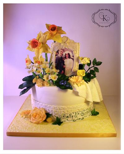Yellow Ruby wedding :-) - Cake by Karolina Andreasova