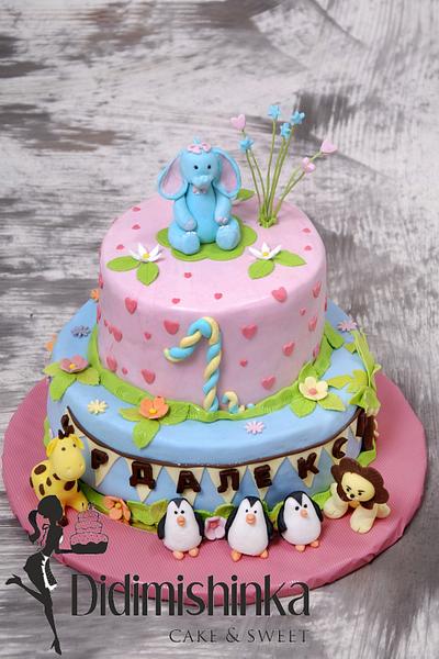 animals - Cake by Delyana