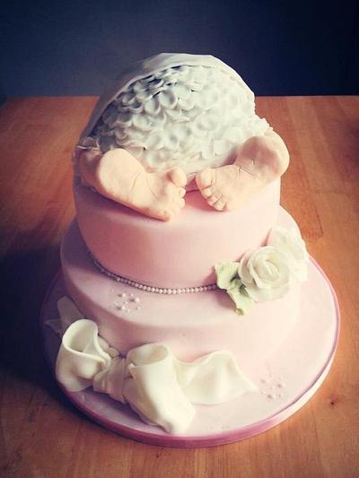 Pink Baby Shower - Cake by Victoria