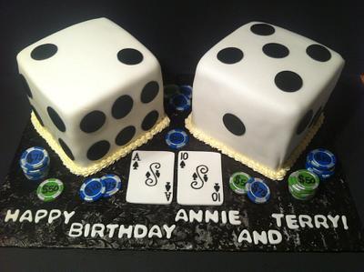 Gambling Cake - Cake by Nikki Belleperche
