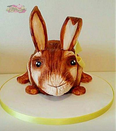 3D Easter bunny - Cake by Michelle Donnelly
