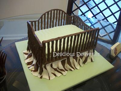 Baby Crib Cake - Cake by DeliciousDeliveries