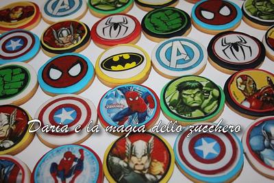 avengers cookies - Cake by Daria Albanese