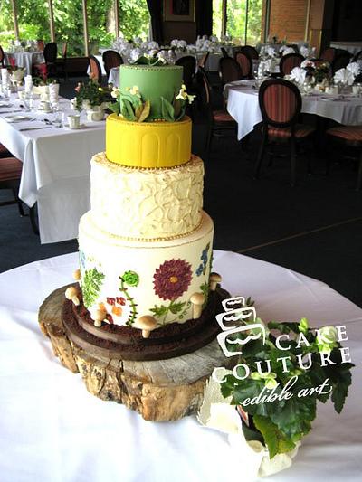 wedding cake - Cake by Cake Couture - Edible Art