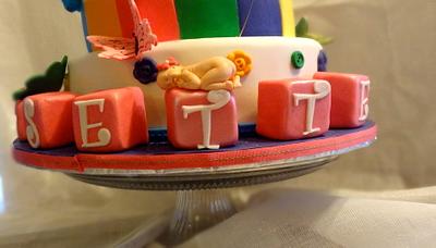Hello kitty babyshower - Cake by Heidi