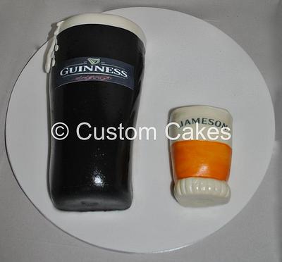 Pint 'n' Short - Cake by Custom Cakes