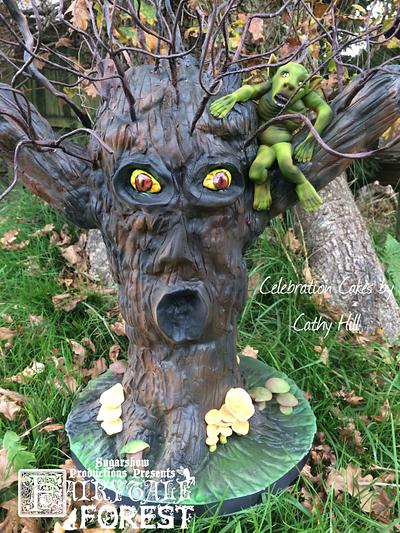 Fairytale Forest - Spooky Tree - Cake by Celebration Cakes by Cathy Hill