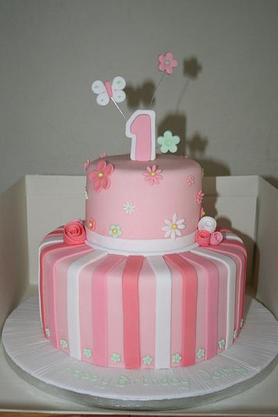 pretty in pink - Cake by keelyscakes1
