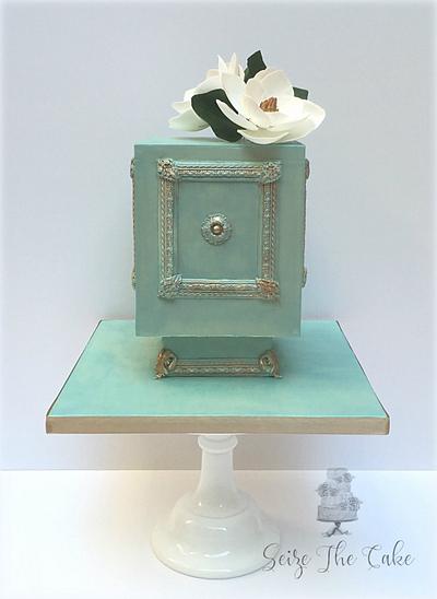 Antique Box Cake - Cake by Seize The Cake