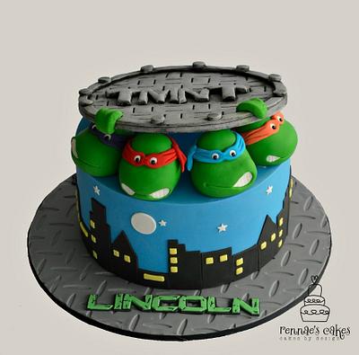 TMNT - Cake by Cakes by Design