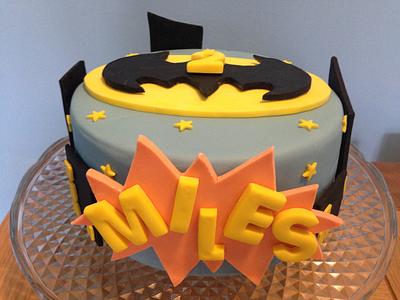 Batman Birthday Cake - Cake by SallyJaneCakeDesign