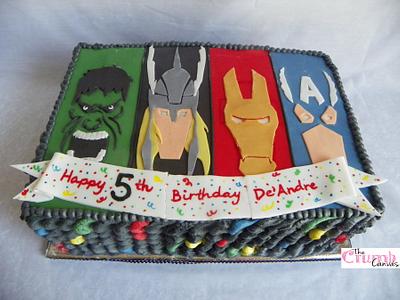 Avengers cake - Cake by Alexis M