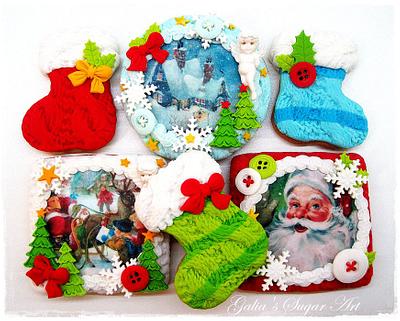 Christmas cookies  - Cake by Galya's Art 