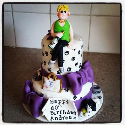 andreas' 60th - Cake by lucylaugharne