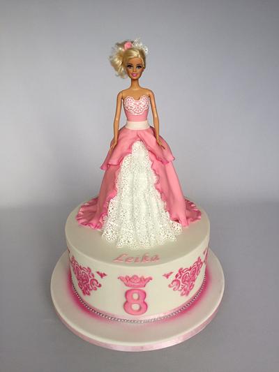 Barbie doll cake  - Cake by Layla A