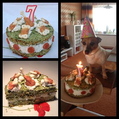 Birthday cake for dogs :-) - Cake by Denisa O'Shea