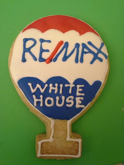 Realtor Company Logo Cookies - Cake by Melissa Walsh