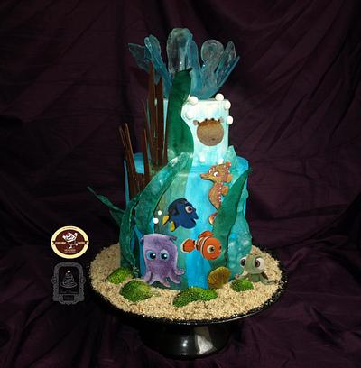 Let's Dream Together collab - Dory & Marlin - Cake by Sweet Dreams by Heba 