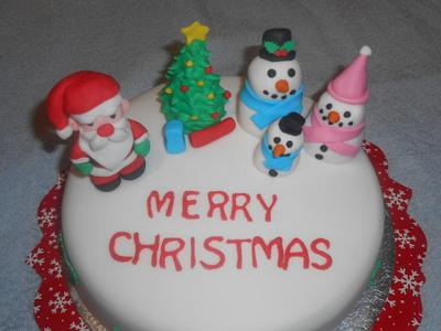 christmas cake - Cake by samantha babb