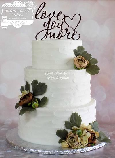 Love You More - Cake by Sugar Sweet Cakes