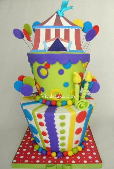Let's Go to the Carnival!! - Cake by Joly Diaz 