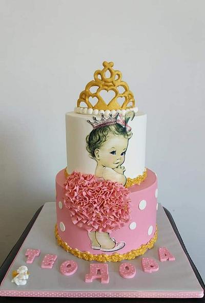Christening  cake - Cake by Silviq Ilieva