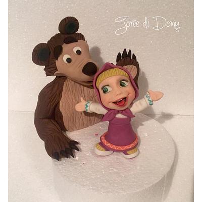 Masha and Bears  - Cake by Donatella Bussacchetti