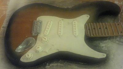 Fender Stratocaster - Cake by sunrae