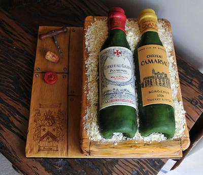 Wine for a Connoisseur - Cake  - Cake by Calli Creations