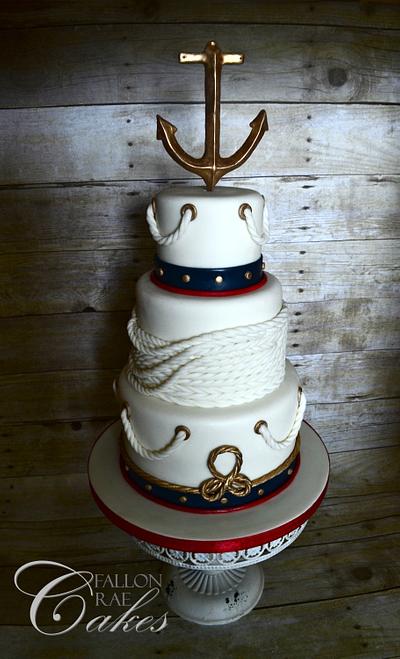 Nautical Cake - Cake by Fallon Rae Cakes