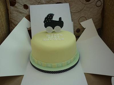 Baby Shower Cake - Cake by Topperscakes