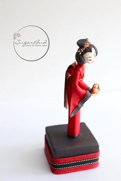 Geisha  - Cake by SugarBudCakes