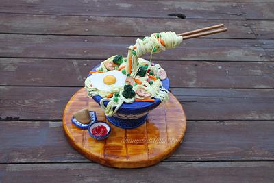 Noodle Bowl Cake - Cake by Dhanya
