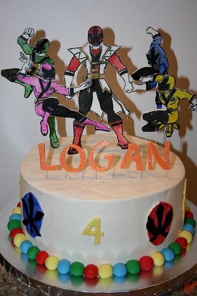 Power Rangers Cake - Cake by Leila