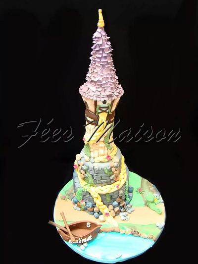 Rapunzel ou raiponce cake - Cake by Fées Maison (AHMADI)