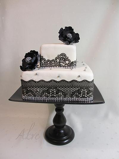 Black and white - Cake by akve