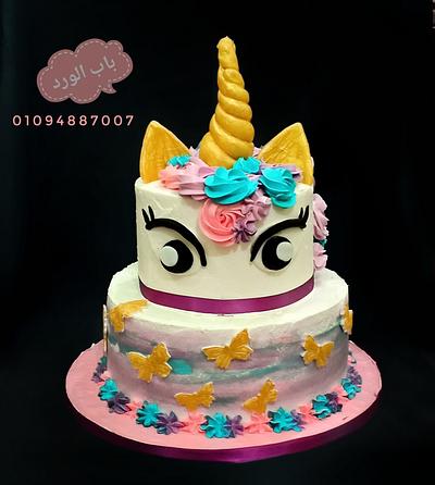 unicorn cake  - Cake by Babelward